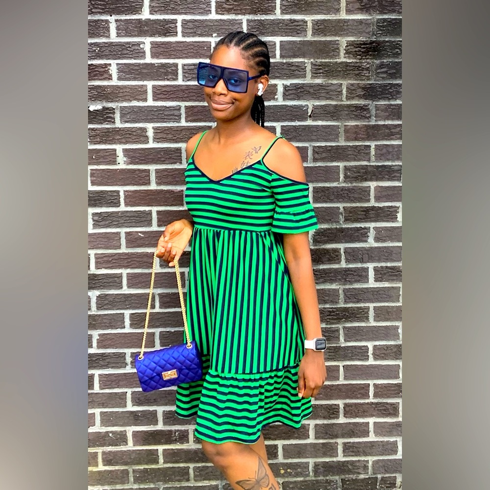 Cold Shoulder Dress “ONLY”
